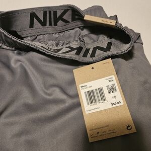 NWT Nike Dri Fit Training Pants, Grey, XXL